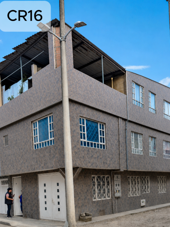 GANGAZO RENTABLE - 6x12m - 3PISOS - 4APTOS - TERRAZA - APLICA BANCO
